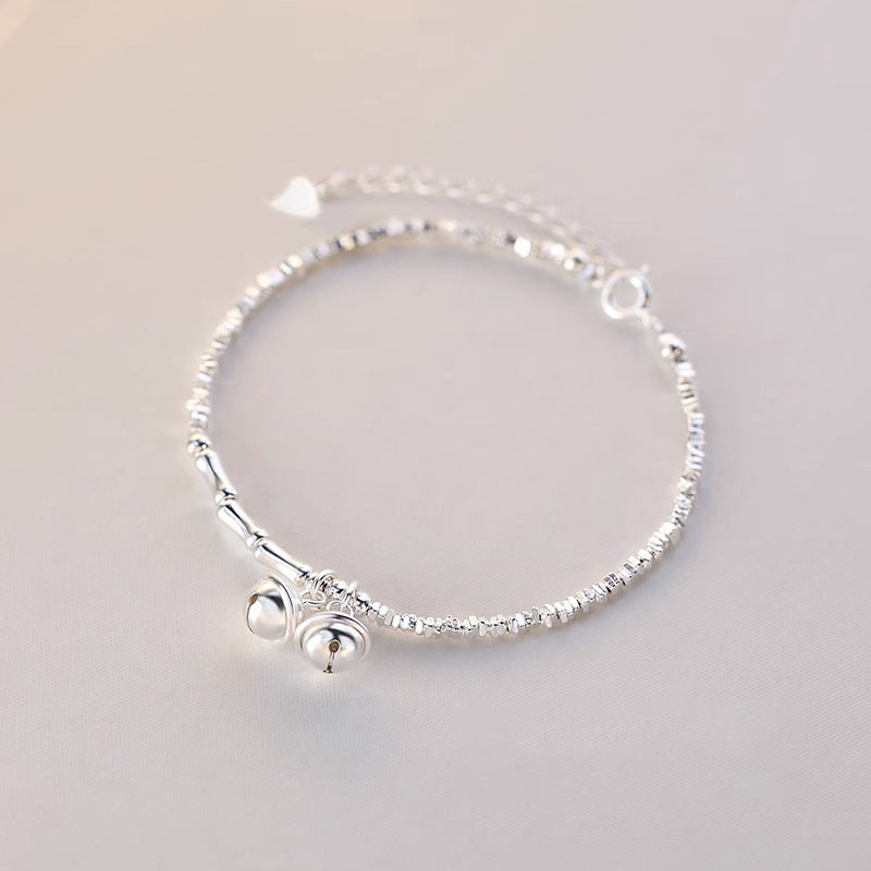 Elegant Silver Charm Bracelet