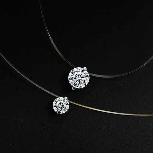 Elegant Silver Floating