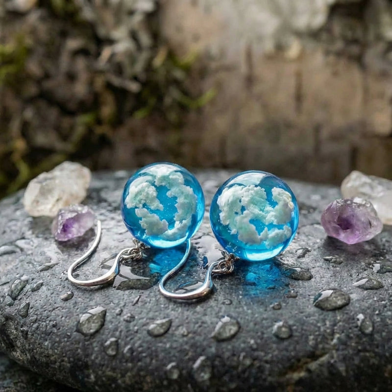 Elegant Sky Cloud Earrings