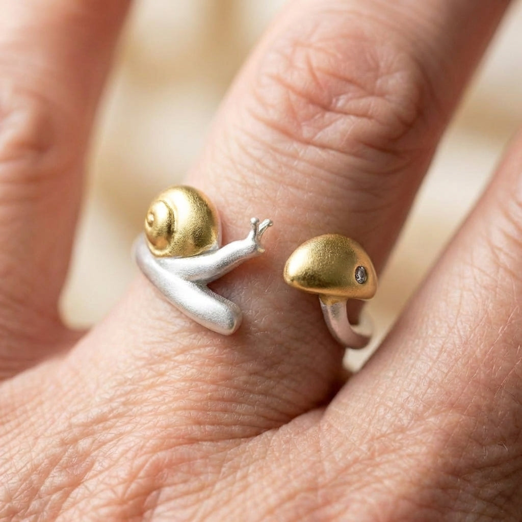 Snail Silver Ring