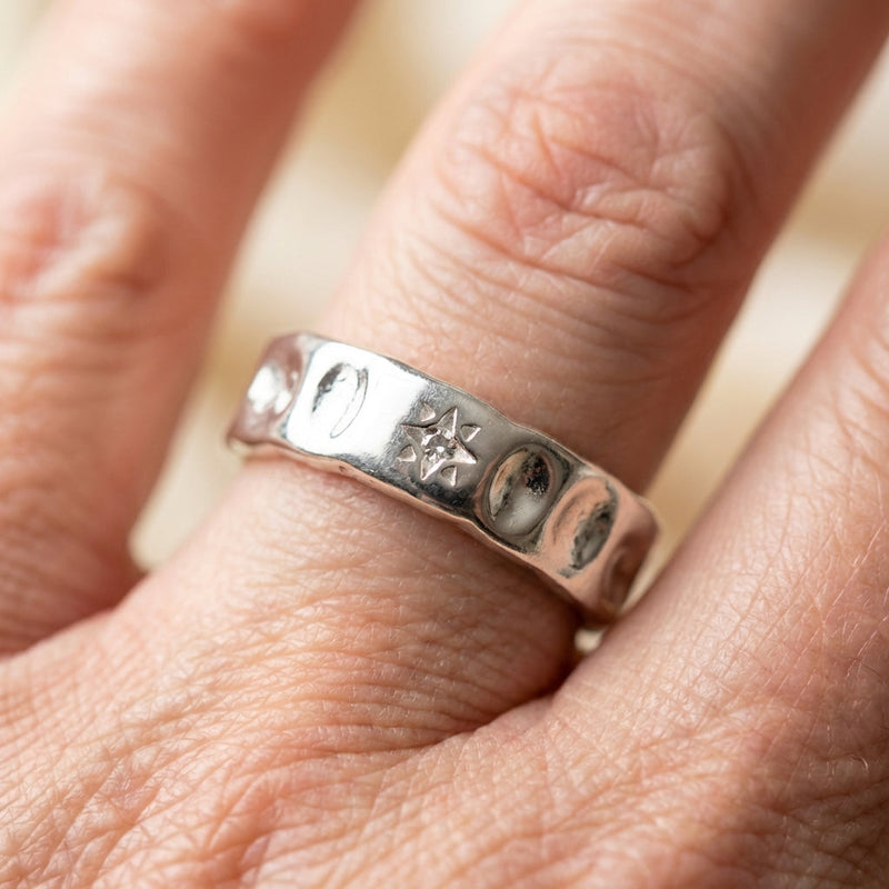 Star Silver Ring