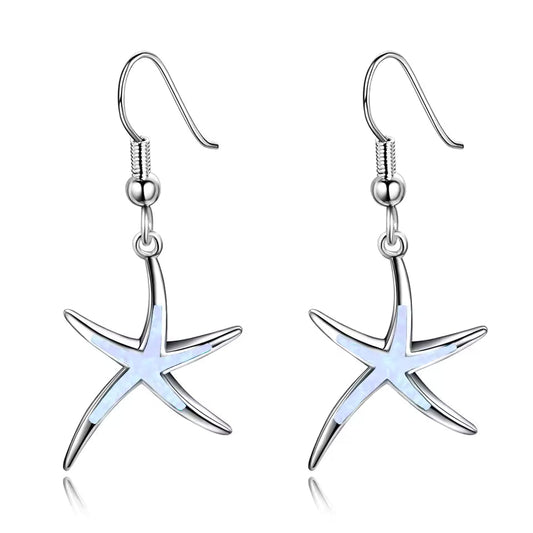 Elegant Starfish Earrings
