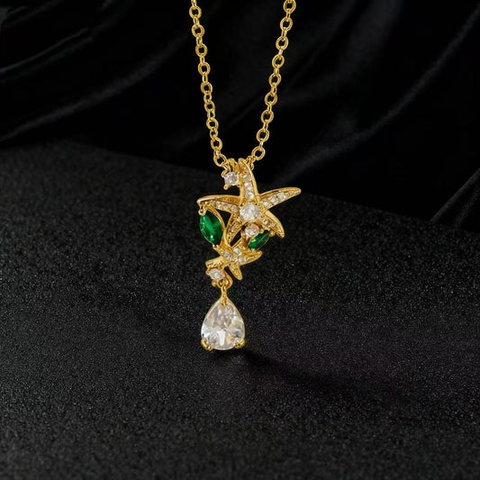 Elegant Starfish Necklace
