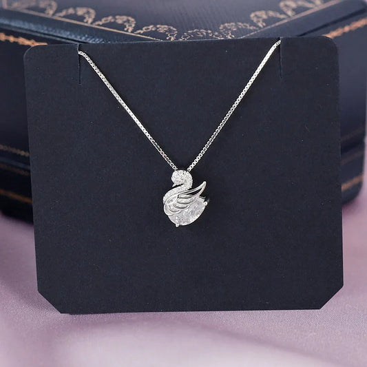 Elegant Swan Necklace