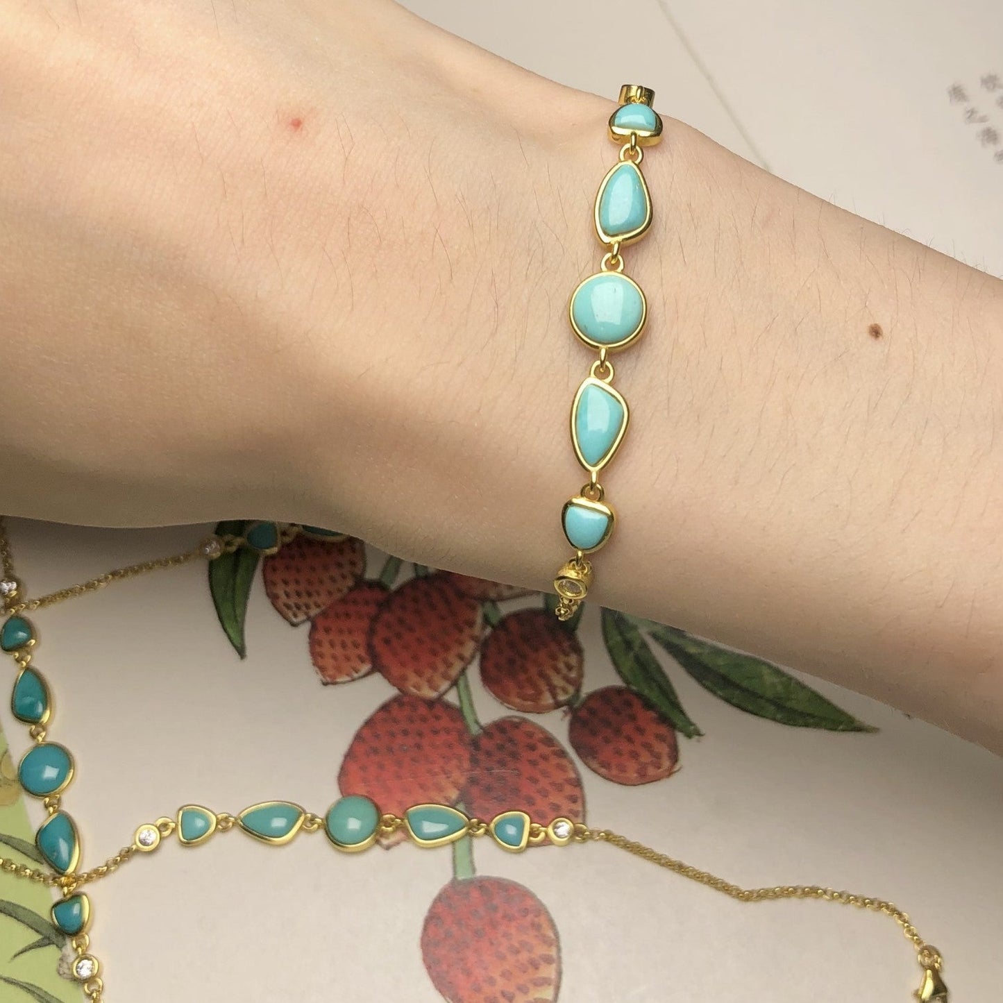 Elegant Turquoise Bracelet