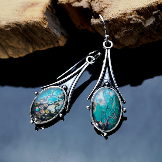Elegant Turquoise Earrings