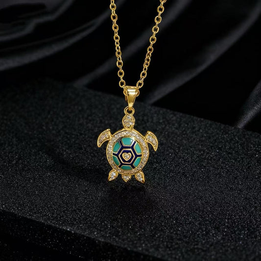 Elegant Turtle Necklace