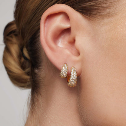 Gold Mini Hoop Earrings