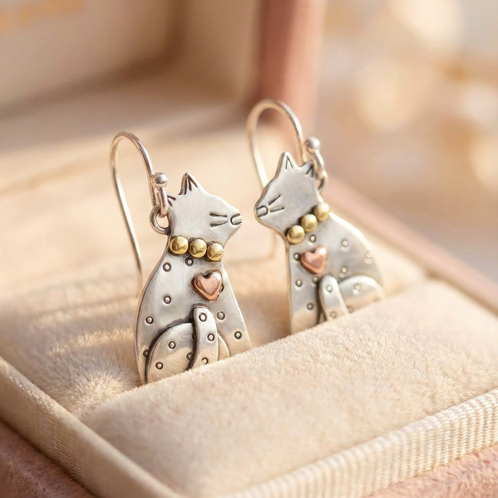 Enchanting Cat Earrings