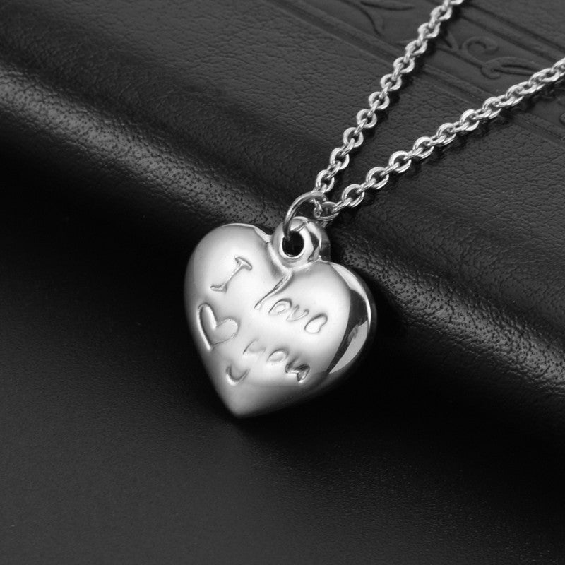 Engraved Heart Necklace