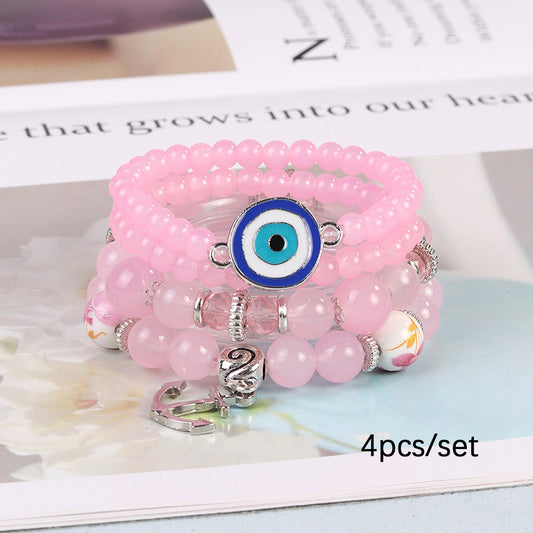 Evil Eye Beaded Bracelet