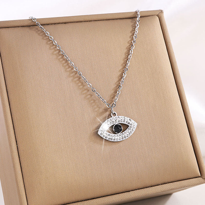 Evil Eye Crystal Necklace