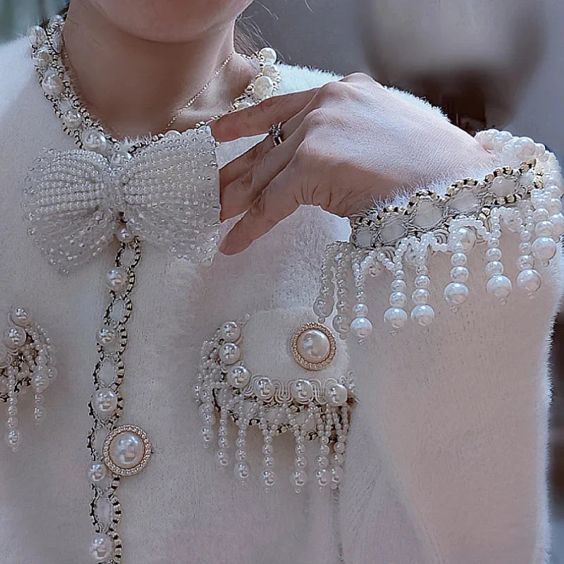 Beautiful Pearl Ring with Unique Style
