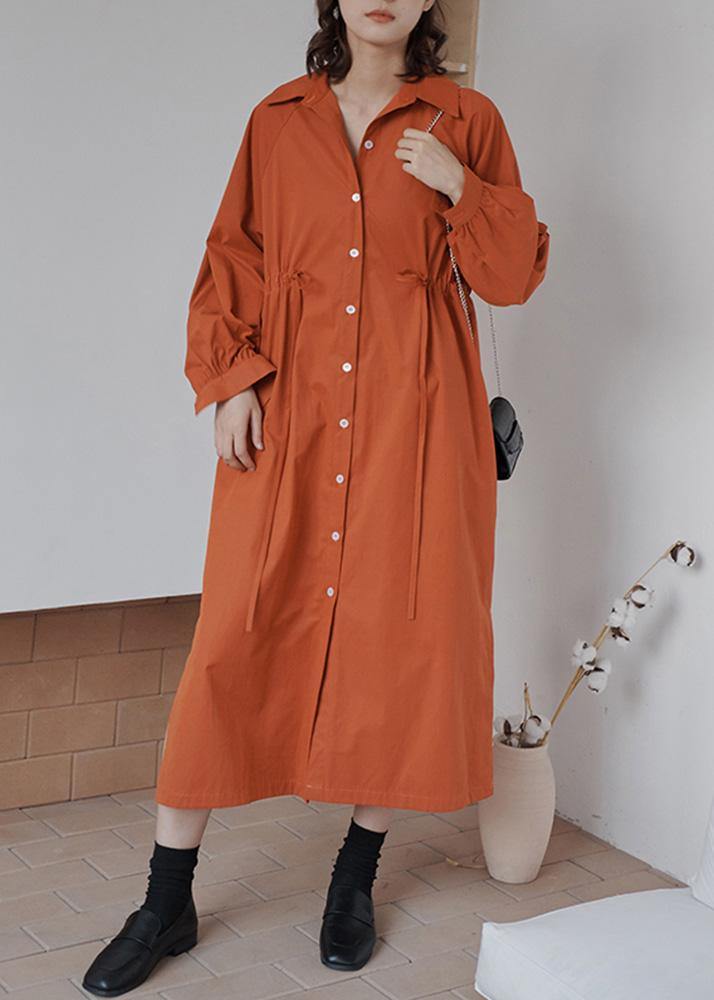 Tie Waist Orange Sweaters Fall Fall Knitted Pullover