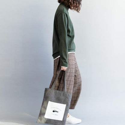 For Spring Army Green Knit Tops Oversized High Neck Knitwear