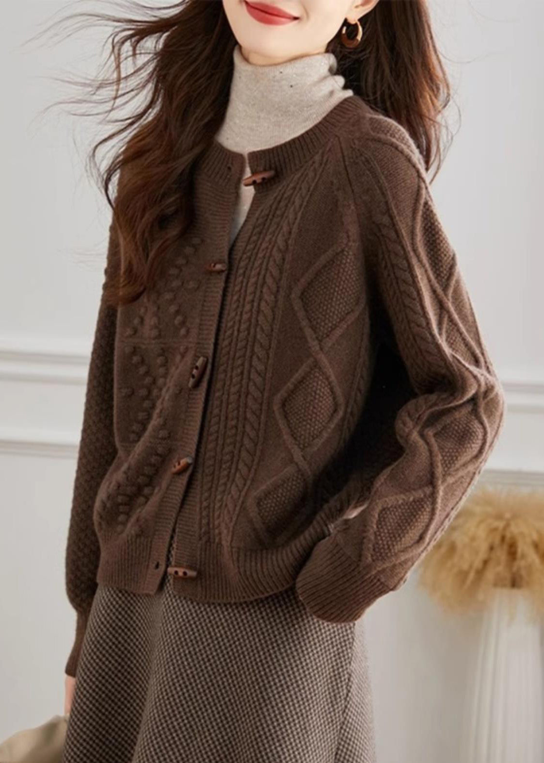 CD | Cardigan de iarnă la modă și fără efort