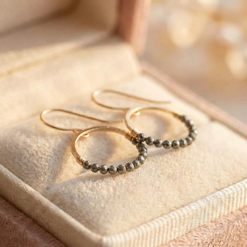 Minimalist Geometric Dangle Earrings
