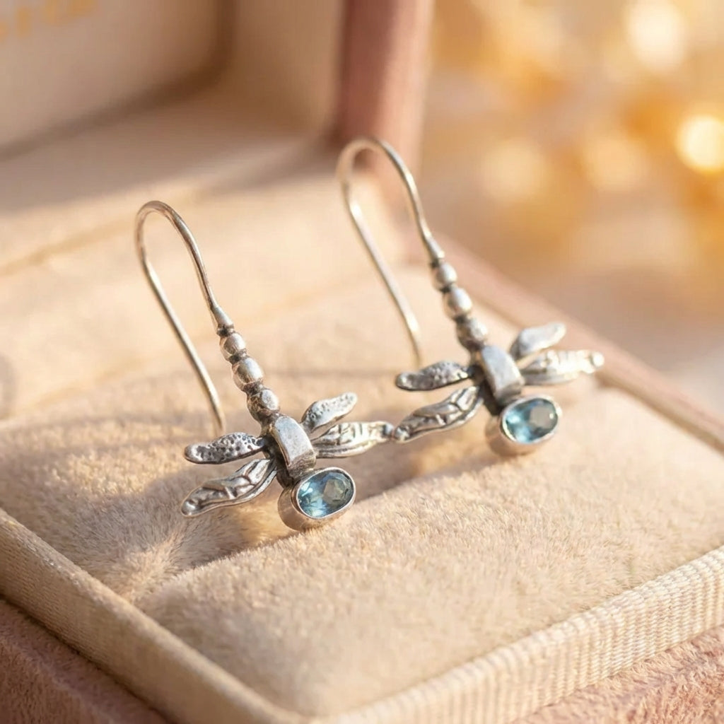 Vintage Dragonfly Earrings