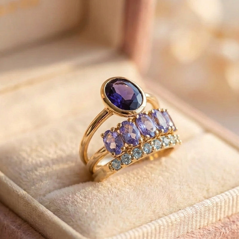 Elegant Sapphire Ring