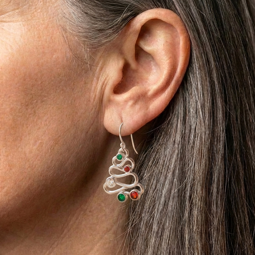 Christmas Tree Earrings