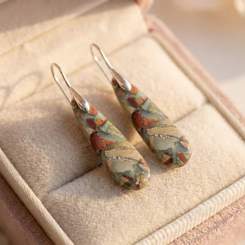 Vintage Nature Stone Earrings