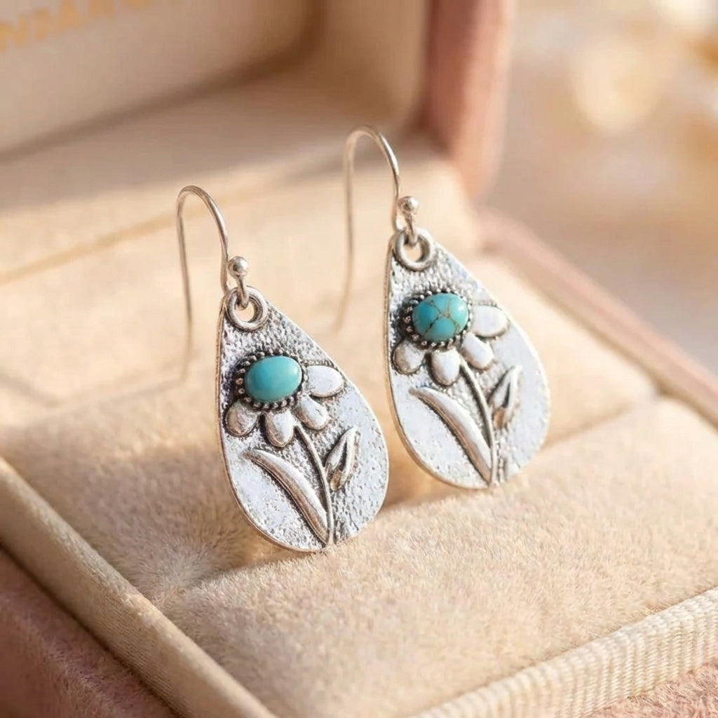 Silver Vintage Enchanted Earrings