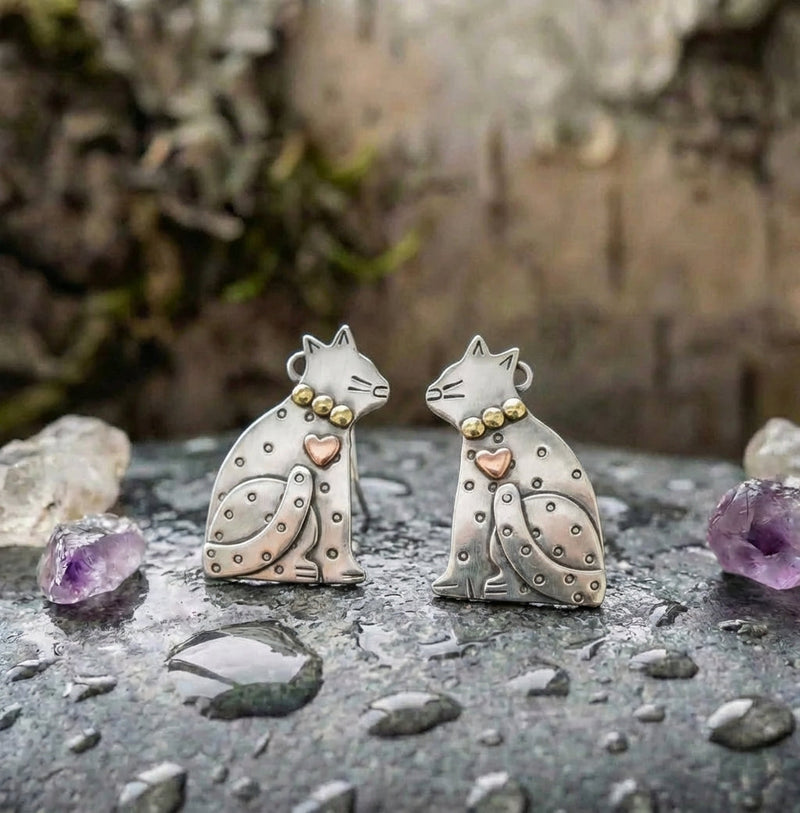 Enchanting Cat Earrings