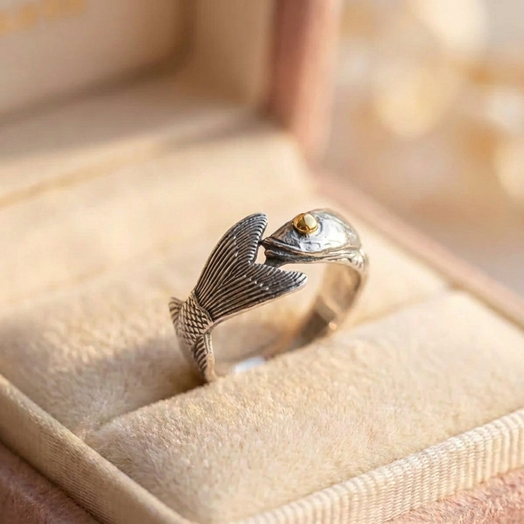 Vintage Fish Ring