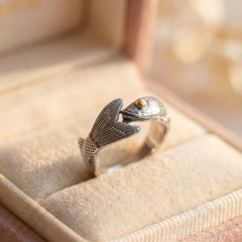 Vintage Fish Ring