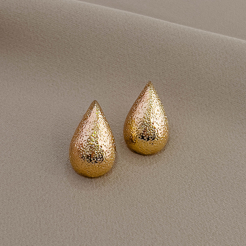 Glitter Teardrop Earrings
