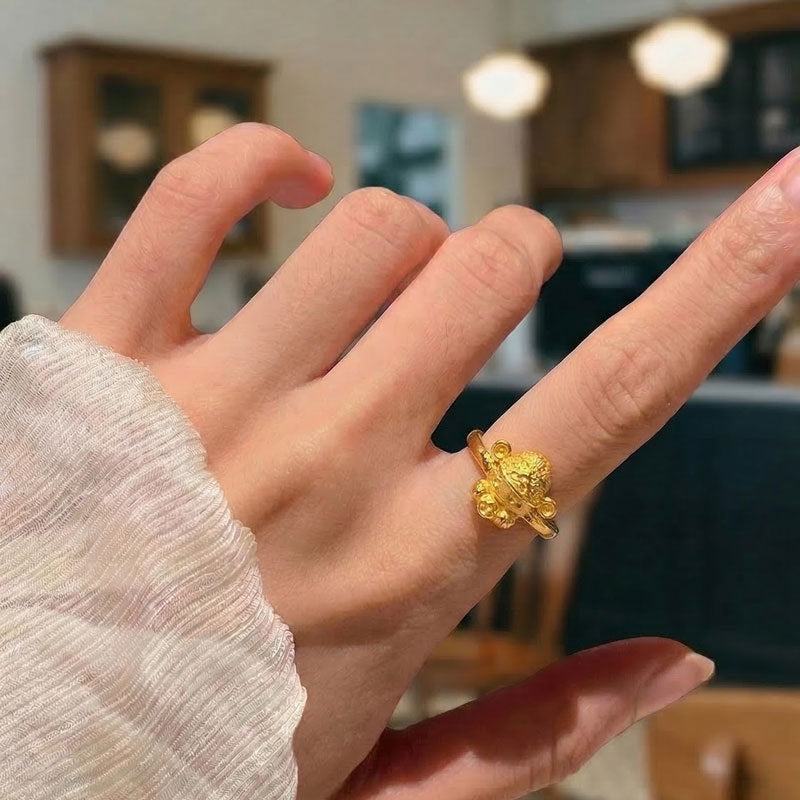 Gold Butterfly Ring