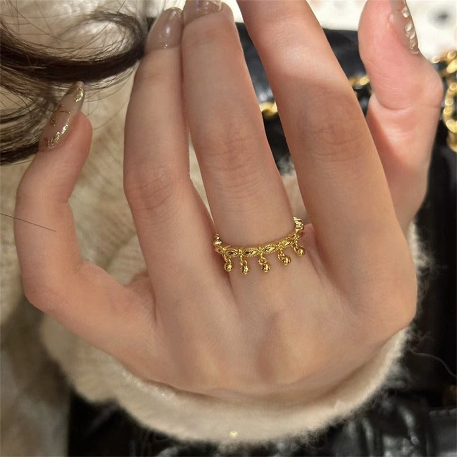 Gold Charm Ring