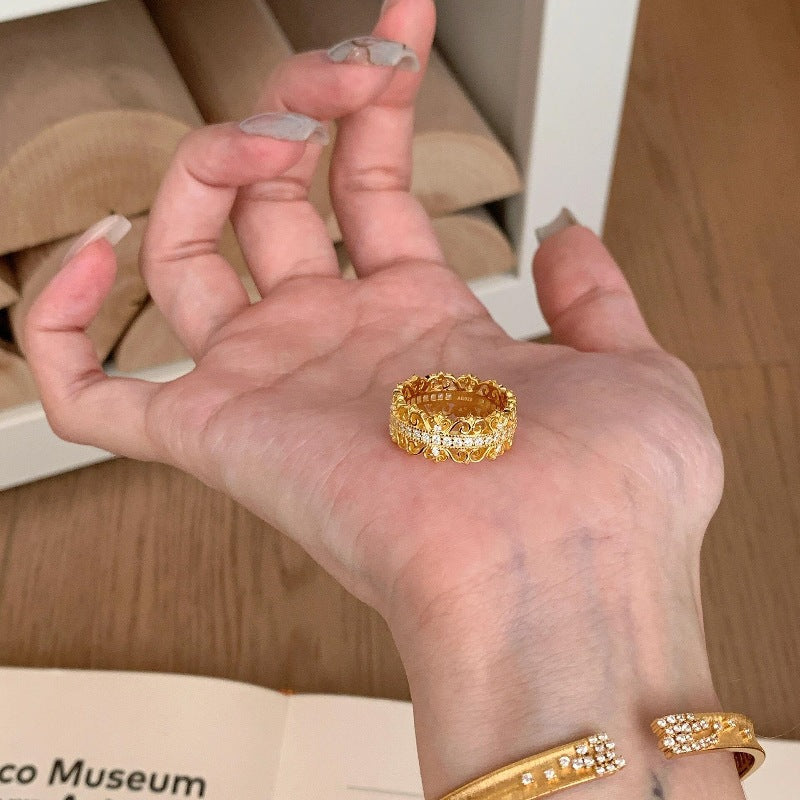 Gold Filigree Ring