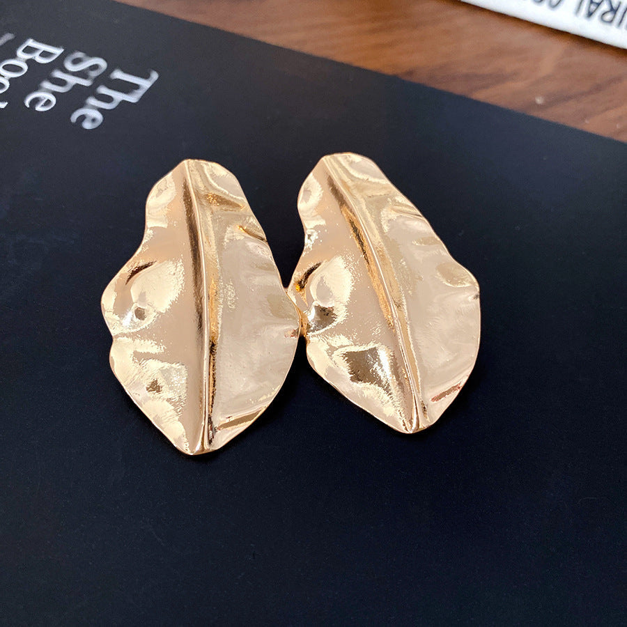 Gold Leaf Earrings