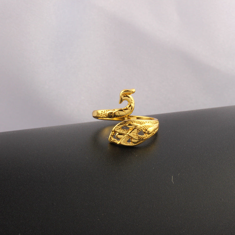 Gold Snake Ring