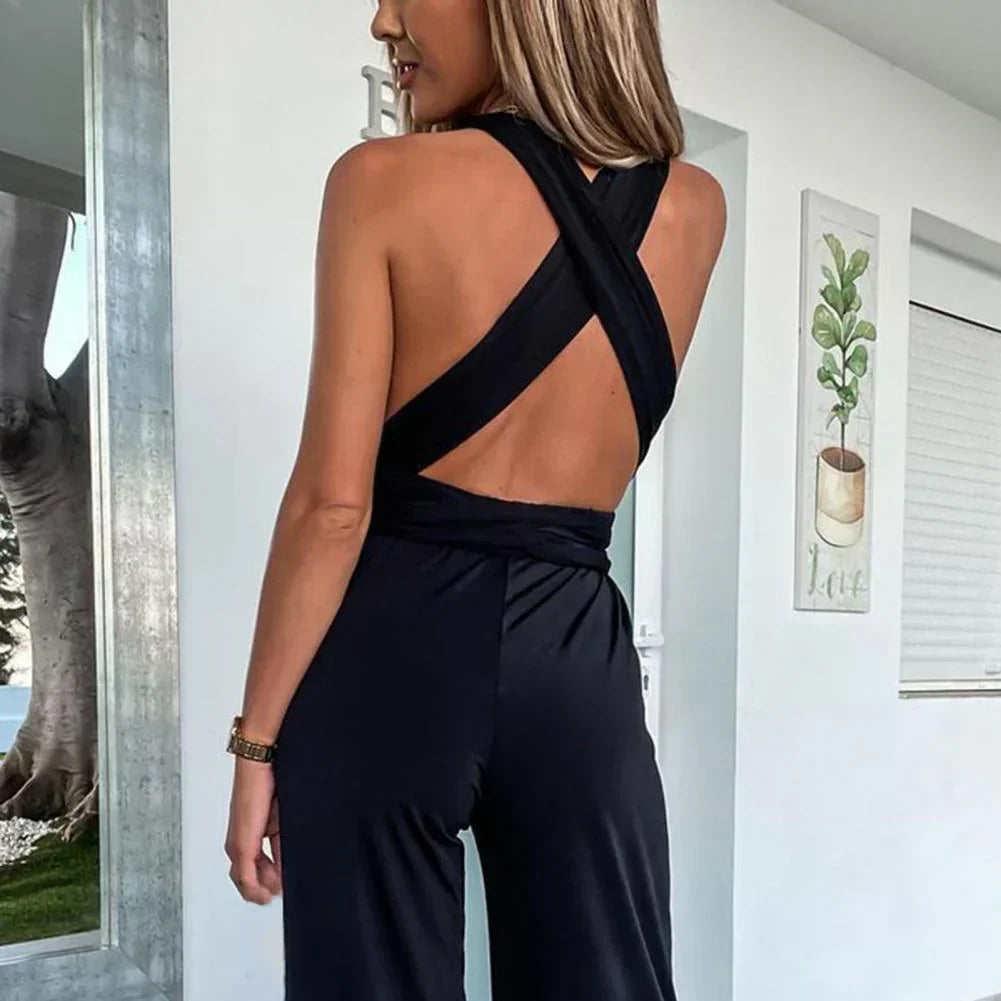 CD | Salopetă de vară cu pantaloni largi
