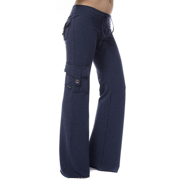 CD | Pantaloni cargo strâmți pentru femei