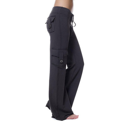 CD | Pantaloni cargo strâmți pentru femei