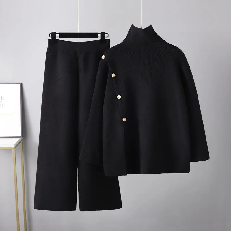 CD | Pantaloni de iarnă relaxați și eleganți