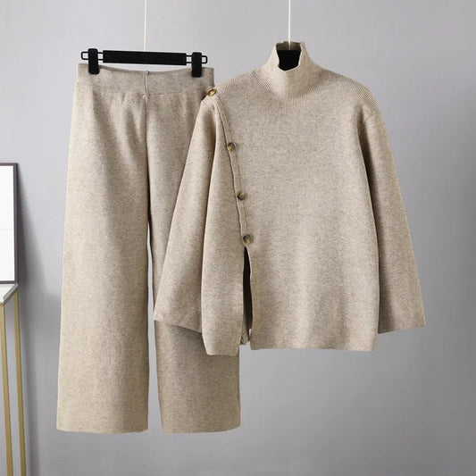 CD | Pantaloni de iarnă relaxați și eleganți