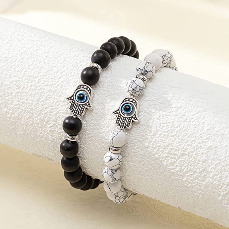 Hamsa Evil Eye Bracelet