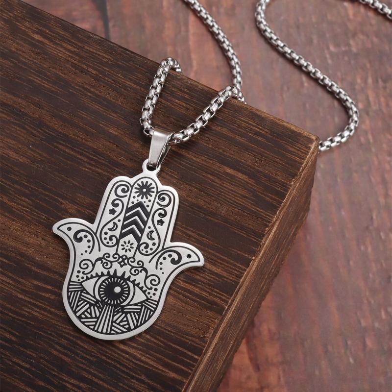 Hamsa Hand Necklace