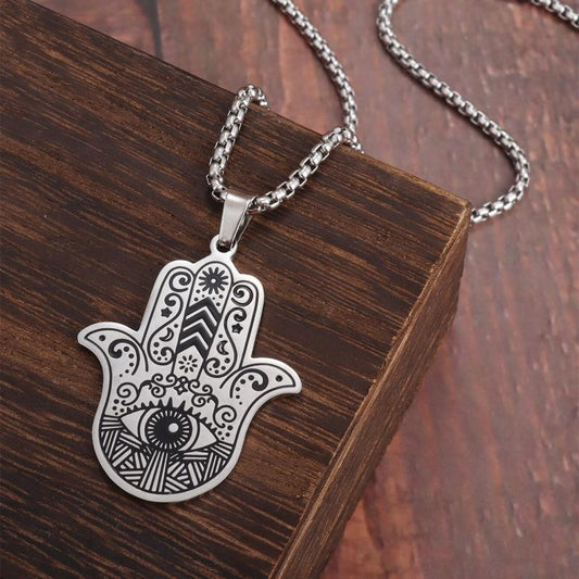 Hamsa Hand Necklace