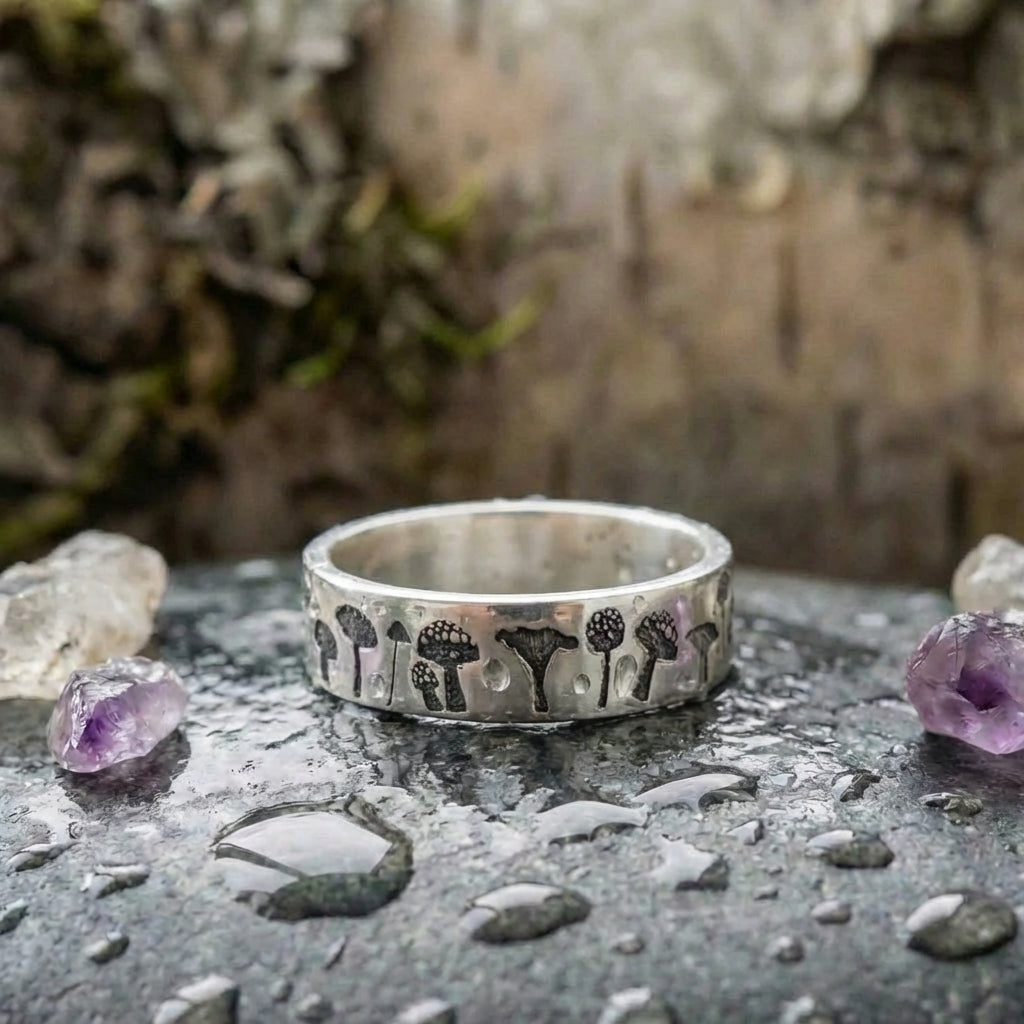 Handmade Mushroom Ring