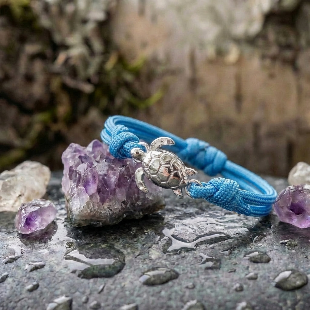 A Handmade Sea Turtle Bracelet