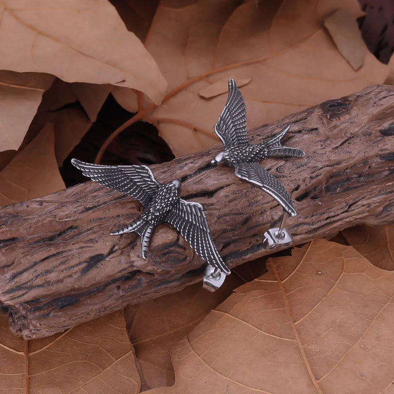 Handmade Swallow Earrings