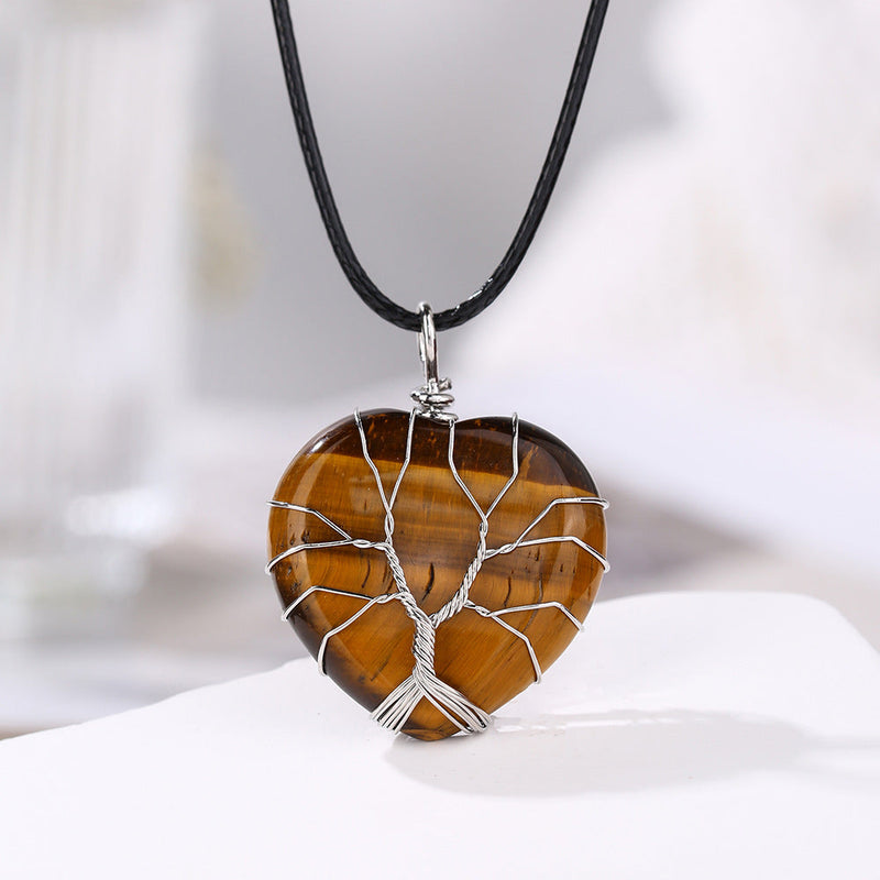 Handmade Tiger Eye Necklace