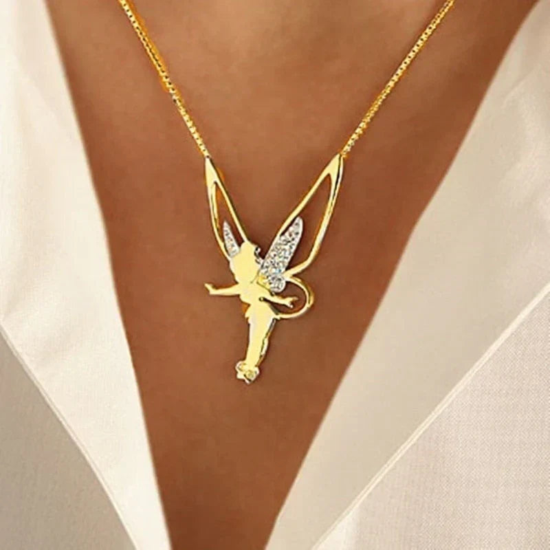 Lucky Fairy Necklace | Gold
