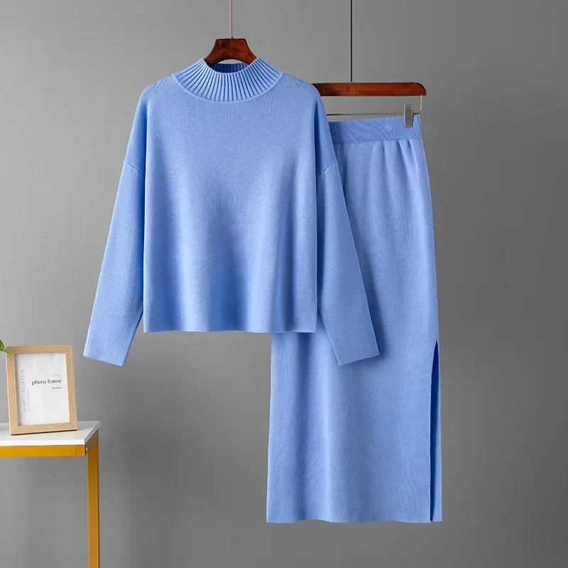 CD | Chic și rece top și fusta set
