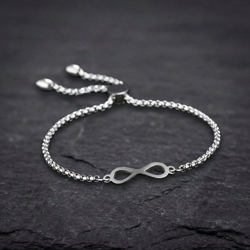 Infinite Silver Bracelet